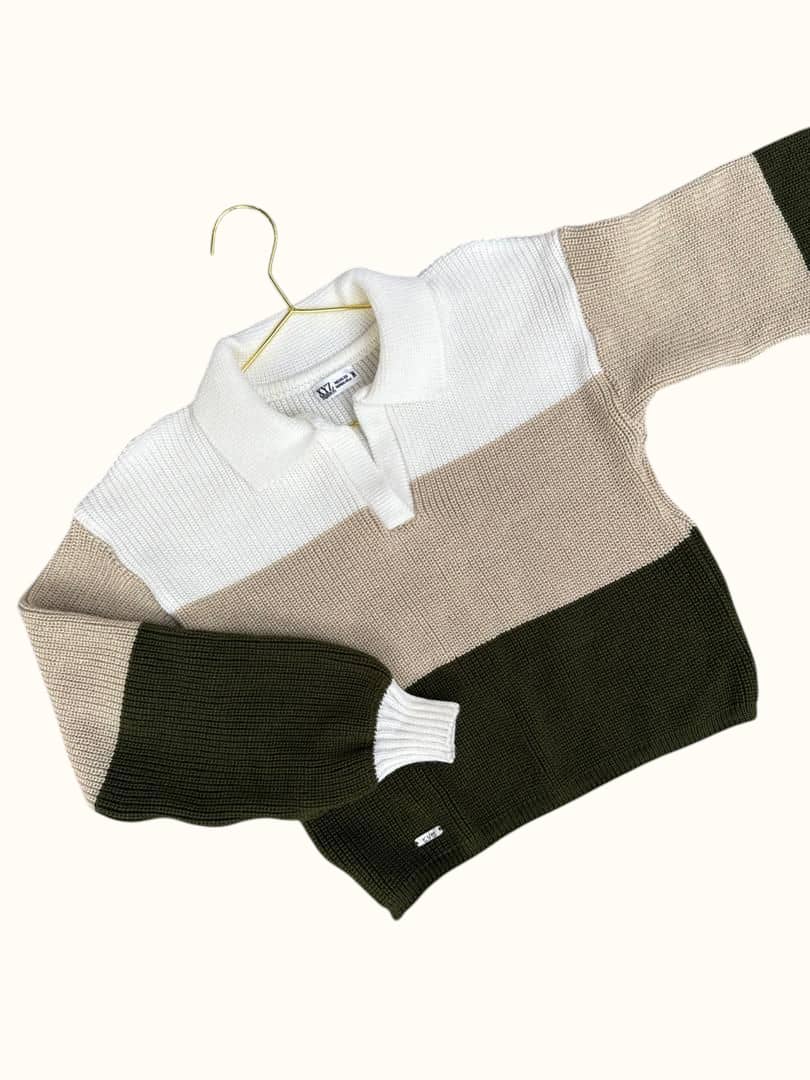 Suéter Cuello Polo