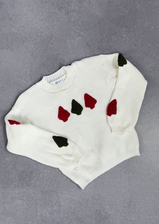 Suéter Parches Arbolitos