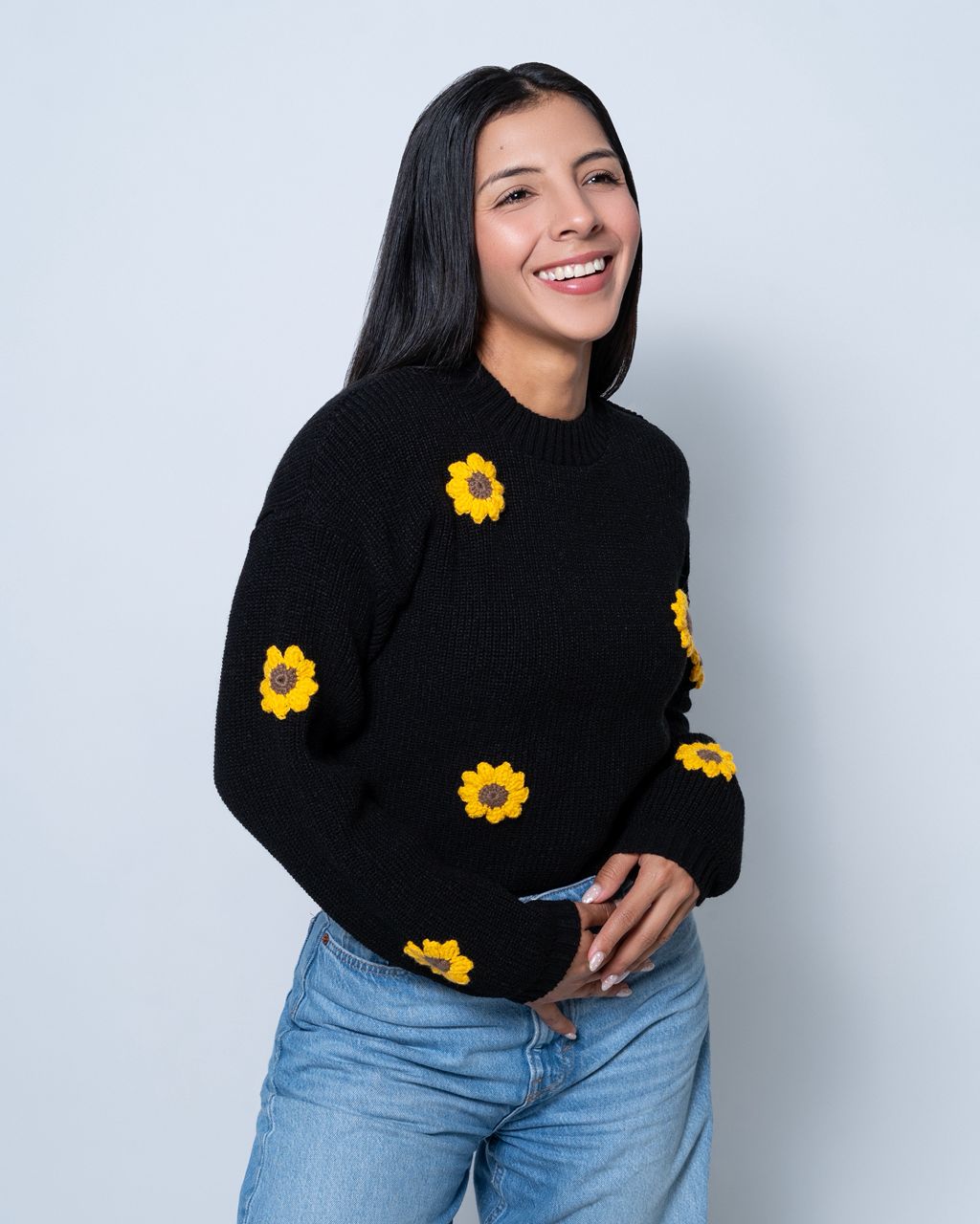 Suéter Parches Girasoles