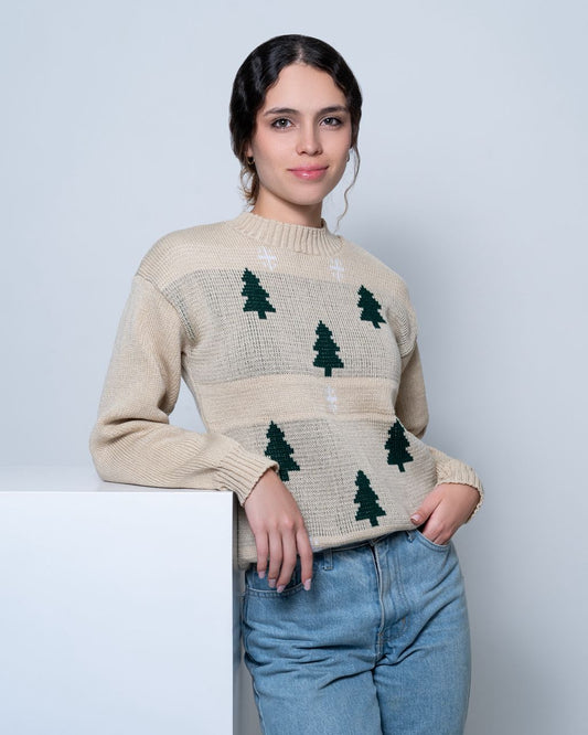 Suéter Navideño Árbol