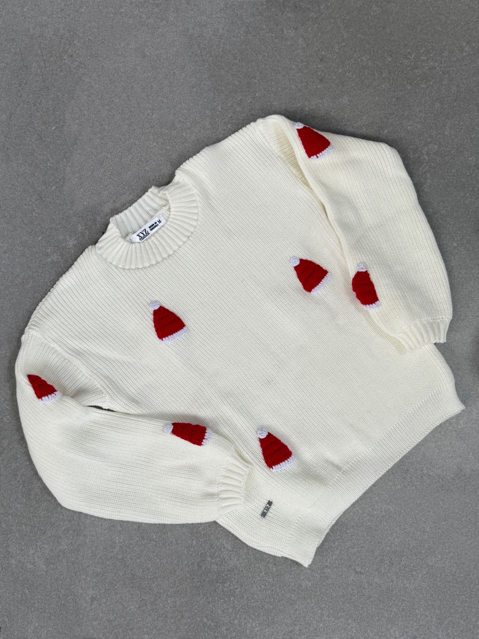 Suéter Parches Gorrito