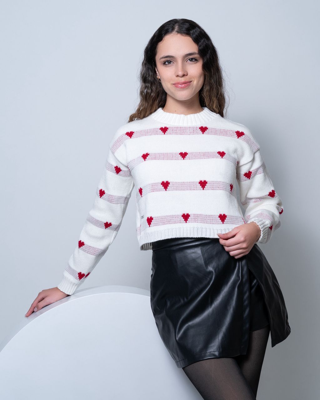 Suéter Corazones