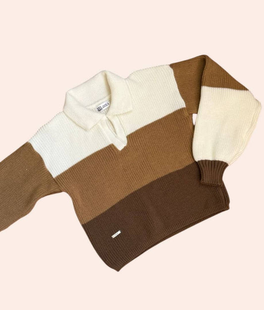 Suéter Cuello Polo